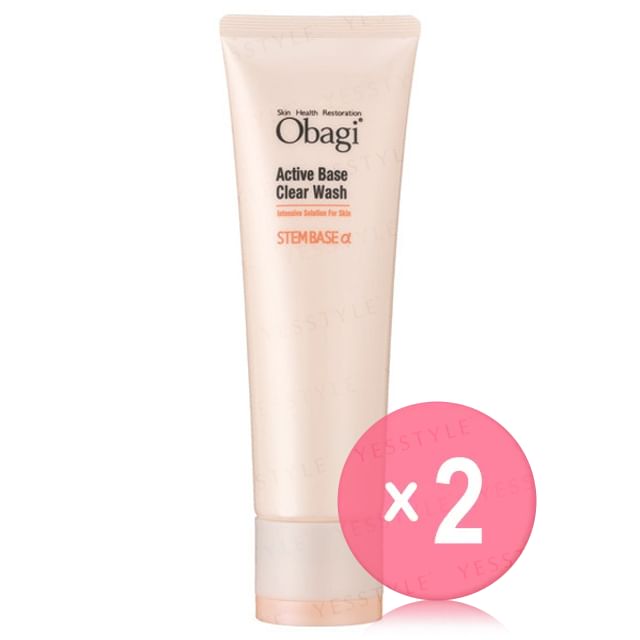 Rohto Mentholatum-Obagi Active Base Clear Wash 2pcs Bundle Set