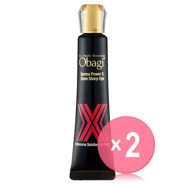 Rohto Mentholatum-Obagi Derma Power X Stem Sharp Eye Cream 2pcs Bundle Set
