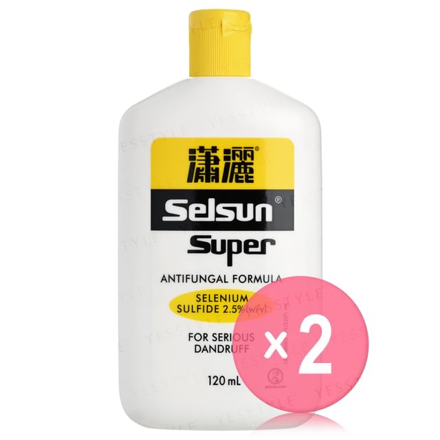 Rohto Mentholatum-Selsun Super Selenium Sulfide 25 Shampoo 2pcs Bundle Set