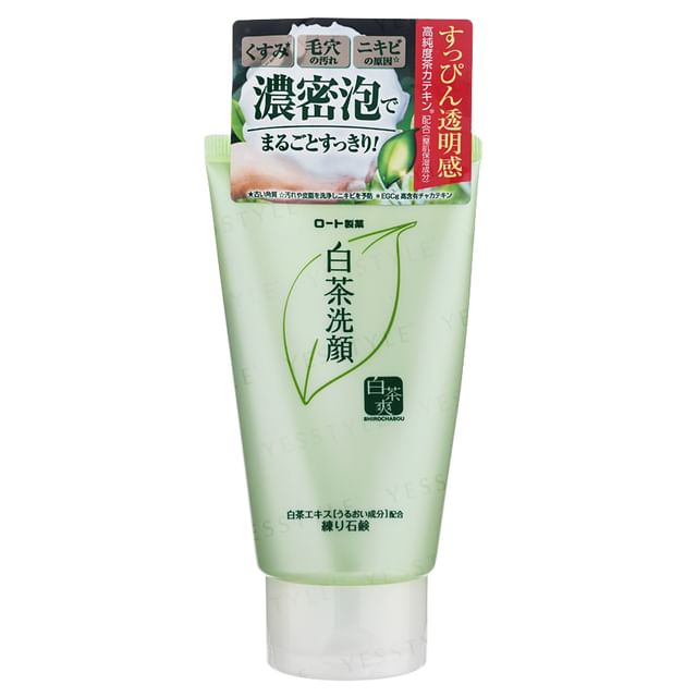 Rohto Mentholatum-Espuma de Limpeza Facial de Chá Branco Shirochasou-120g