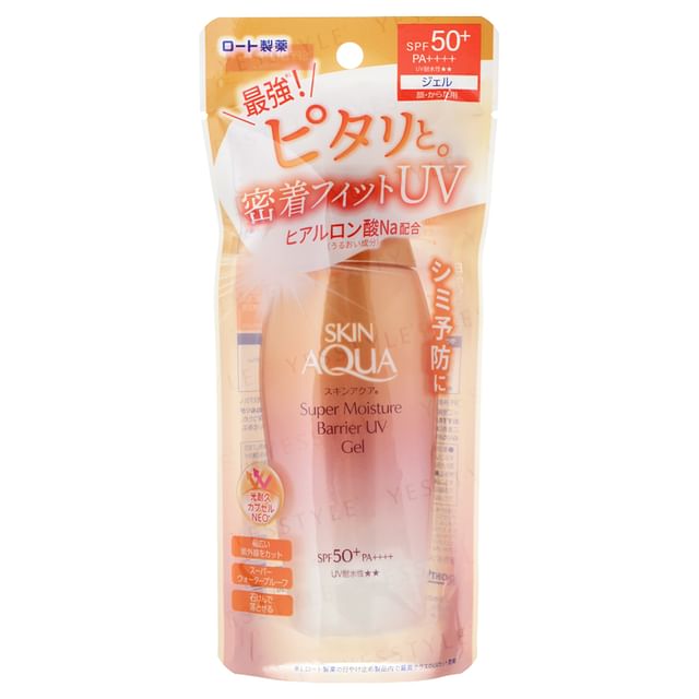 Rohto Mentholatum-Skin Aqua UV Moisture Gel SPF 50 PA - Gel solaire barrière hydratante FPS 50