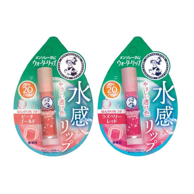 Rohto Mentholatum-Water Lip Color Balm LSF 20 PA - Getönter Lippenbalsam
