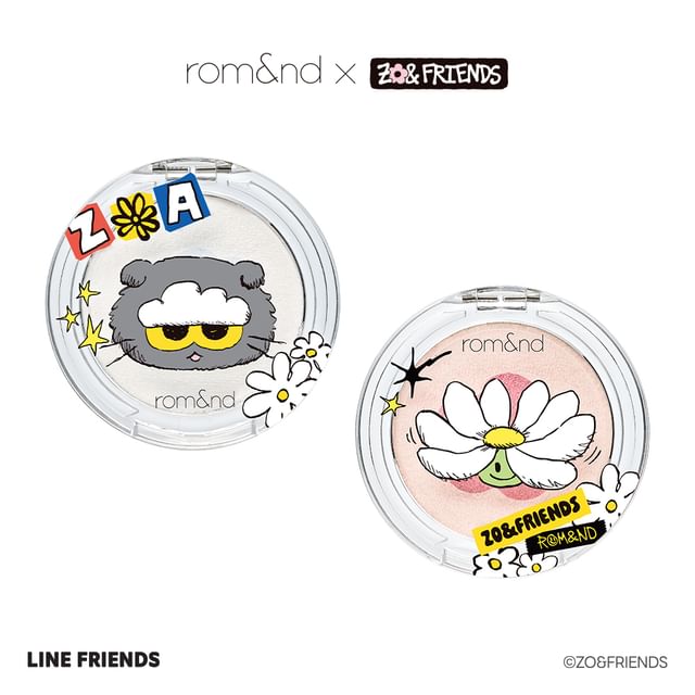 romand-Enlumineur bicolore texture gelée romand X ZOFRIENDS - 2 types
