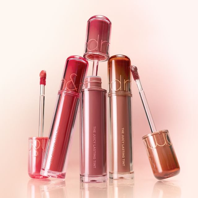 romand-The Juicy Lasting Tint New Warm Edition - Tint lèvres juteux longue tenue édition warm - 3 couleurs