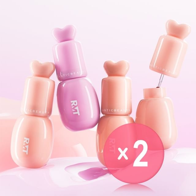 ROMANTIC BEAUTY-Dewdrop Elixir Gloss - 6 Colors 2pcs Bundle Set