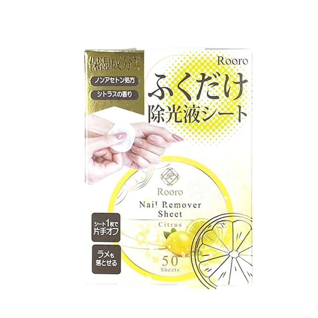 Rooro-Nail Remover Sheet Citurs