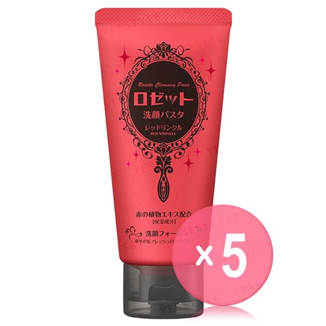 Rosette-Cleansing Paste Red Wrinkle 5pcs Bundle Set