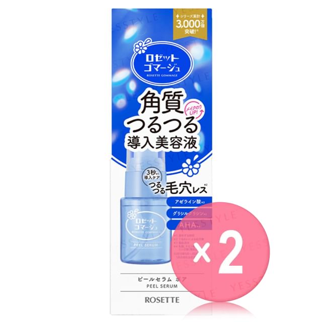 Rosette-Gommage Peel Serum Pore 2pcs Bundle Set