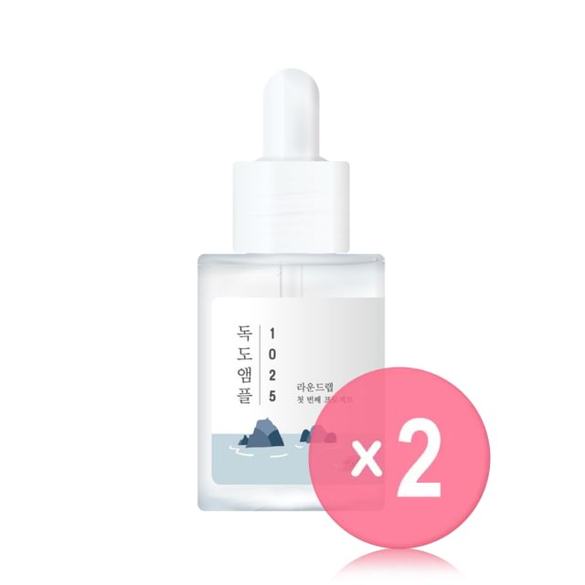 ROUND LAB-1025 Dokdo Ampoule 2pcs Bundle Set