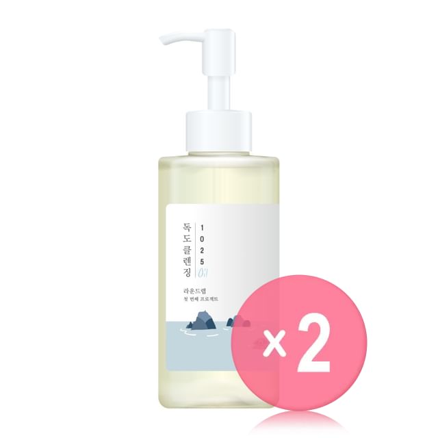 ROUND LAB-1025 Dokdo Cleansing Oil 2pcs Bundle Set