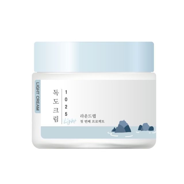 ROUND LAB-1025 Dokdo Light Cream - Gezichtscrème