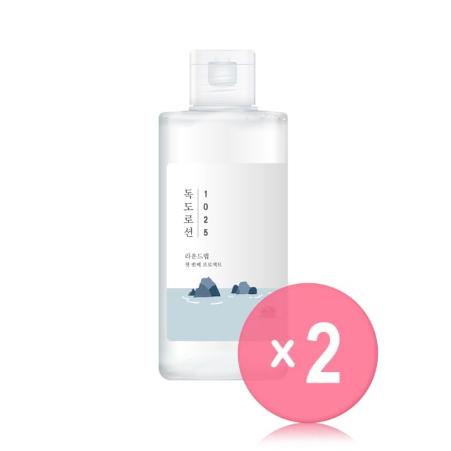 ROUND LAB-1025 Dokdo Lotion 2pcs Bundle Set