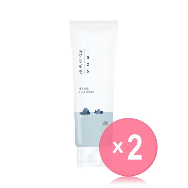 ROUND LAB-1025 Dokdo Peeling Gel 2pcs Bundle Set