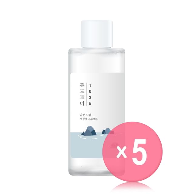 ROUND LAB-1025 Dokdo Toner 100ml 5pcs Bundle Set