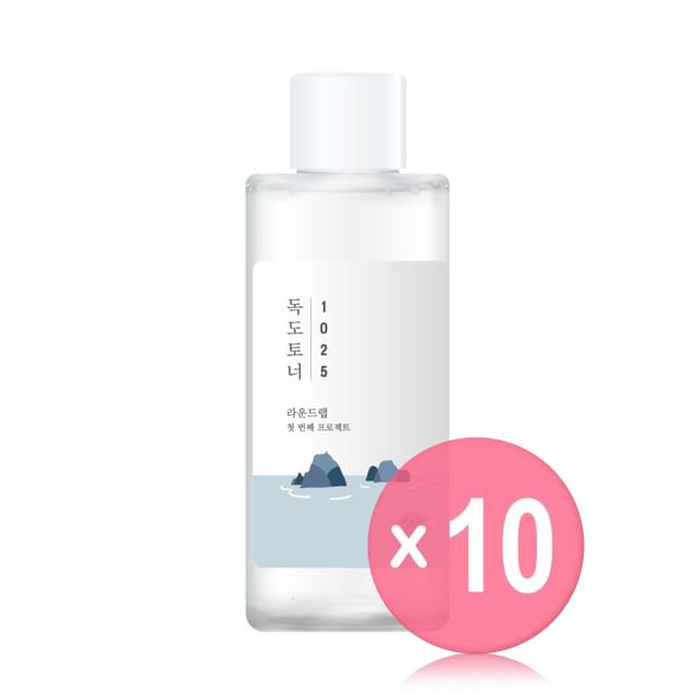 ROUND LAB-1025 Dokdo Toner Mini 10pcs Bundle Set