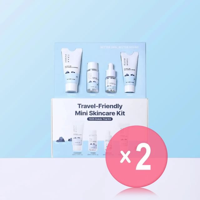ROUND LAB-1025 Dokdo Trial Kit 2pcs Bundle Set