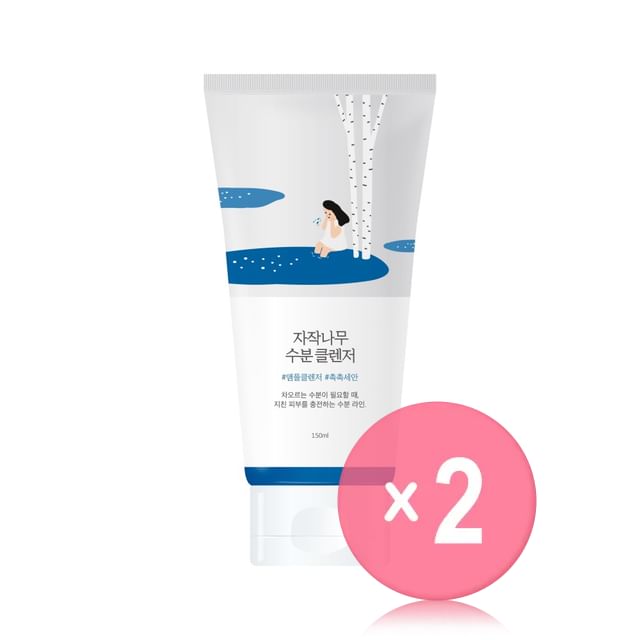ROUND LAB-Birch Juice Moisturizing Cleanser 2pcs Bundle Set