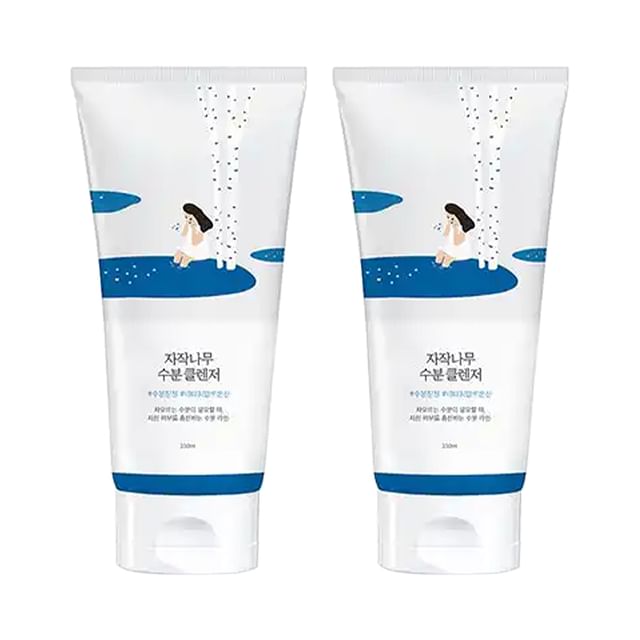 ROUND LAB-Birch Juice Moisturizing Cleanser Bundle Set