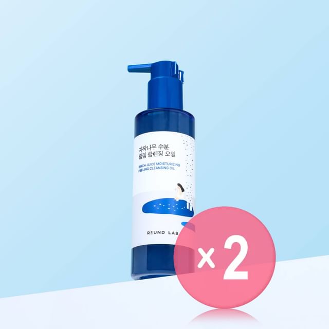 ROUND LAB-Birch Juice Moisturizing Peeling Cleansing Oil 2pcs Bundle Set