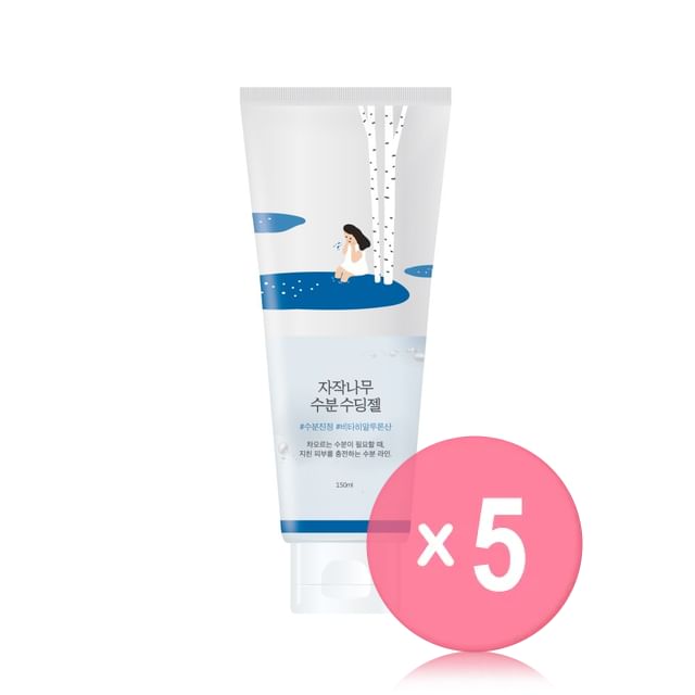 ROUND LAB-Birch Juice Moisturizing Soothing Gel 5pcs Bundle Set