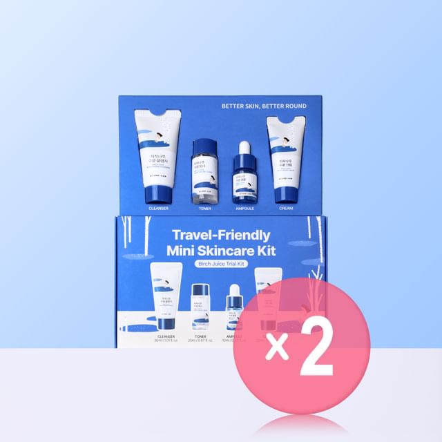 ROUND LAB-Birch Juice Trial Kit 2pcs Bundle Set