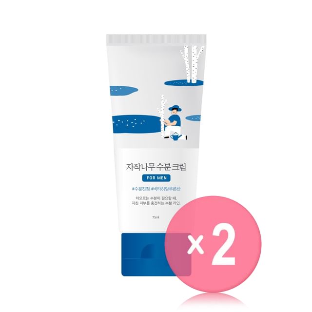 ROUND LAB-For Men Birch Juice Moisturizing Cream 2pcs Bundle Set