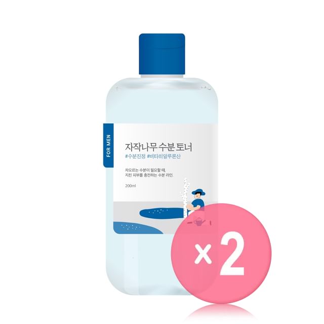 ROUND LAB-For Men Birch Juice Moisturizing Toner 2pcs Bundle Set