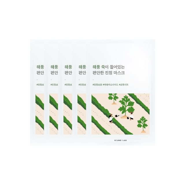 ROUND LAB-Mugwort Calming Mask Bundle Set