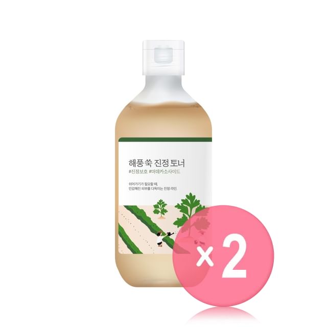 ROUND LAB-Mugwort Calming Toner 2pcs Bundle Set