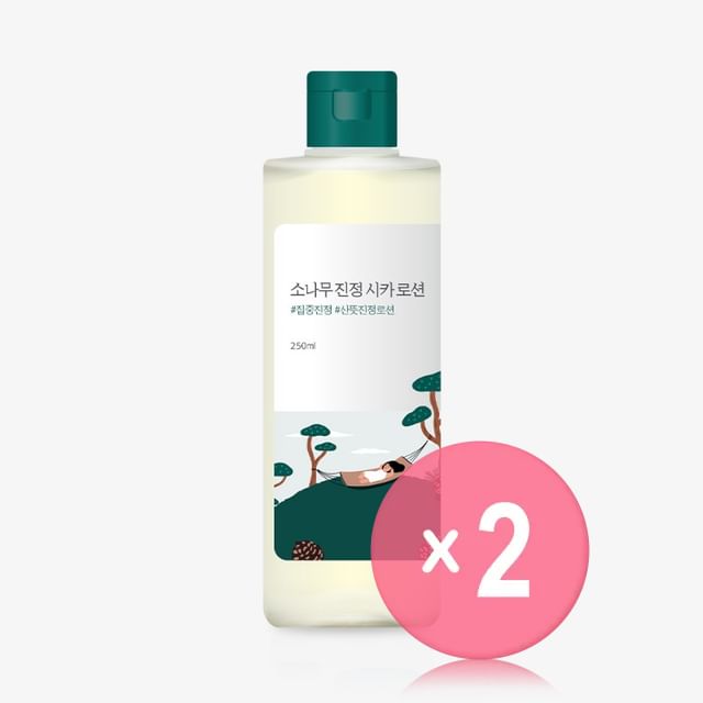 ROUND LAB-Pine Calming Cica Lotion 2pcs Bundle Set