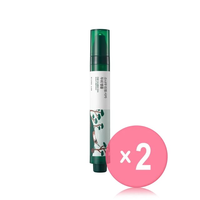 ROUND LAB-Pine Calming Cica Scalp Ampoule 2pcs Bundle Set
