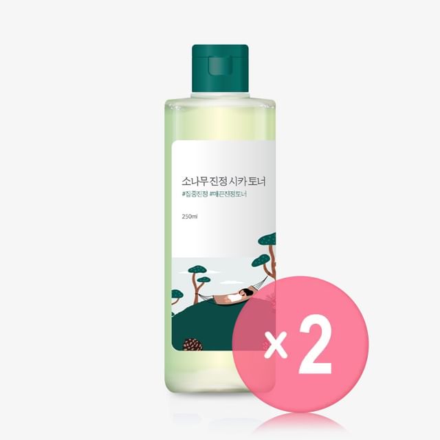 ROUND LAB-Pine Calming Cica Toner 2pcs Bundle Set