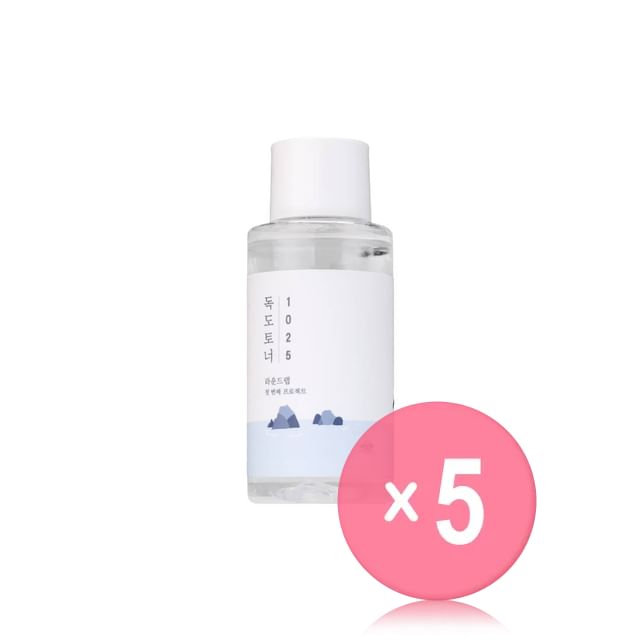 ROUND LAB-YesStyle Exclusive 1025 Dokdo Toner 50ml 5pcs Bundle Set