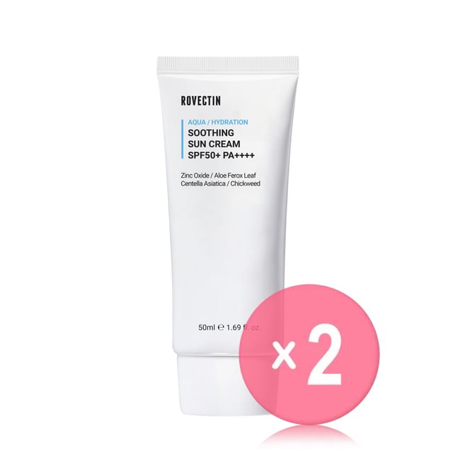 ROVECTIN-Aqua Soothing Sun Cream 2pcs Bundle Set