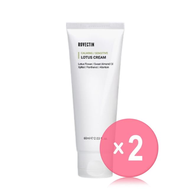 ROVECTIN-Calming Sensitive Lotus Cream 2pcs Bundle Set