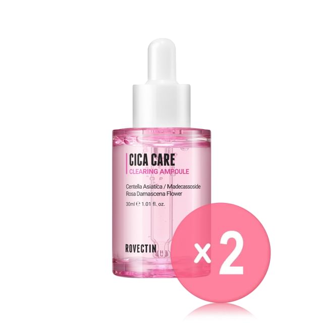 ROVECTIN-Cica Care Clearing Ampoule 2pcs Bundle Set