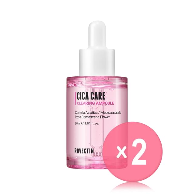 ROVECTIN-Cica Care Clearing Ampoule 2pcs Bundle Set