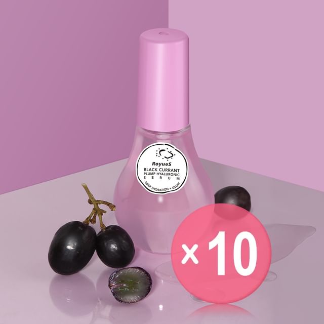 RoyueS-Blackcurrant Plump Hyaluronic Serum 10pcs Bundle Set