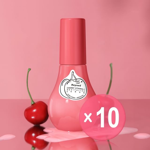RoyueS-Cherry Vitamin C Revitalize Serum 10pcs Bundle Set