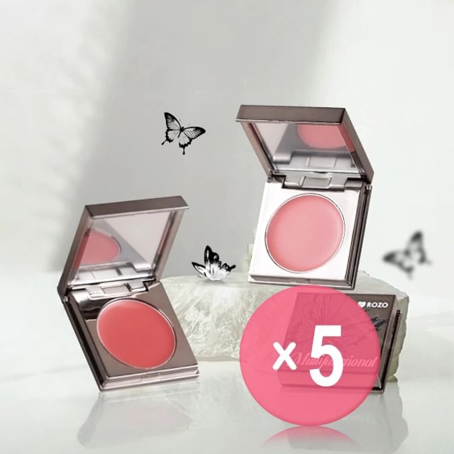 ROZO-Illuminating Multi-Use Cream Blush - 6 Types 5pcs Bundle Set