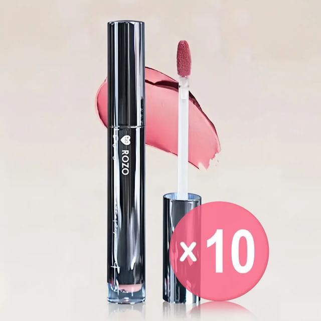 ROZO-Soft Focus Matte Lip Mud - 4 Colors 10pcs Bundle Set