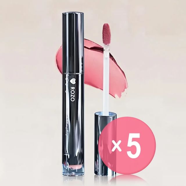 ROZO-Soft Focus Matte Lip Mud - 4 Colors 5pcs Bundle Set