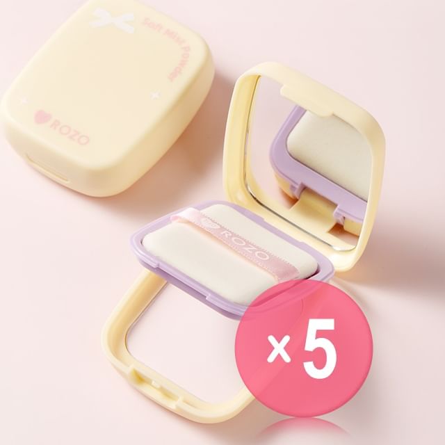 ROZO-Soft-Focus Powder Pact 5pcs Bundle Set