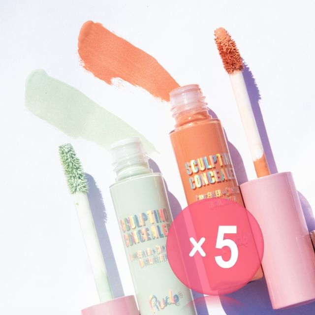 Rude Cosmetics-Sculpting Concealer - 6 Colors 5pcs Bundle Set