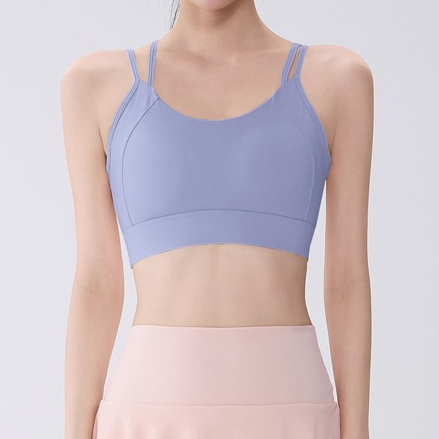 Runyz-Plain Sport Bra Top