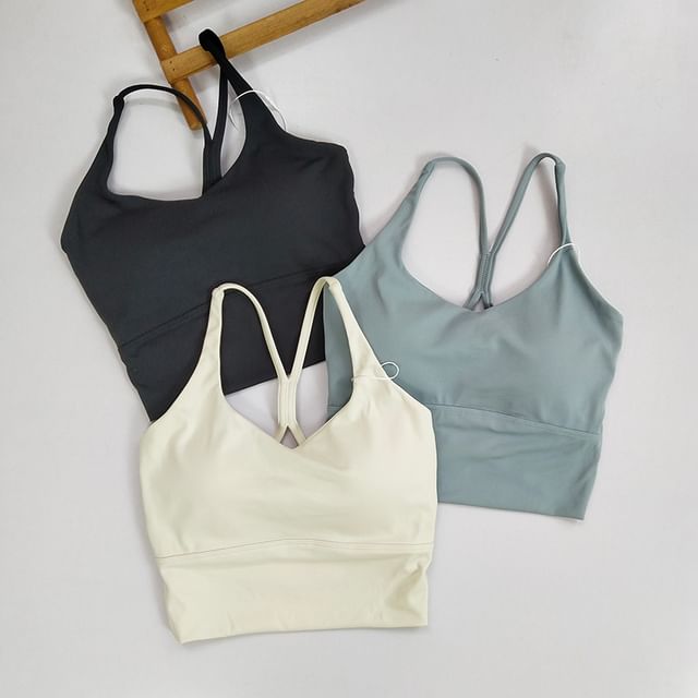 Runyz-Plain Sports Bra