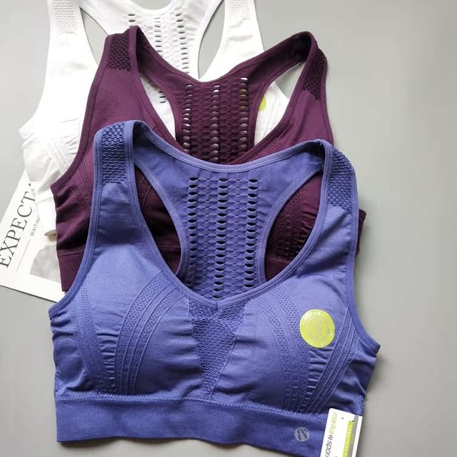 Runyz-Sport Plain Bra Top