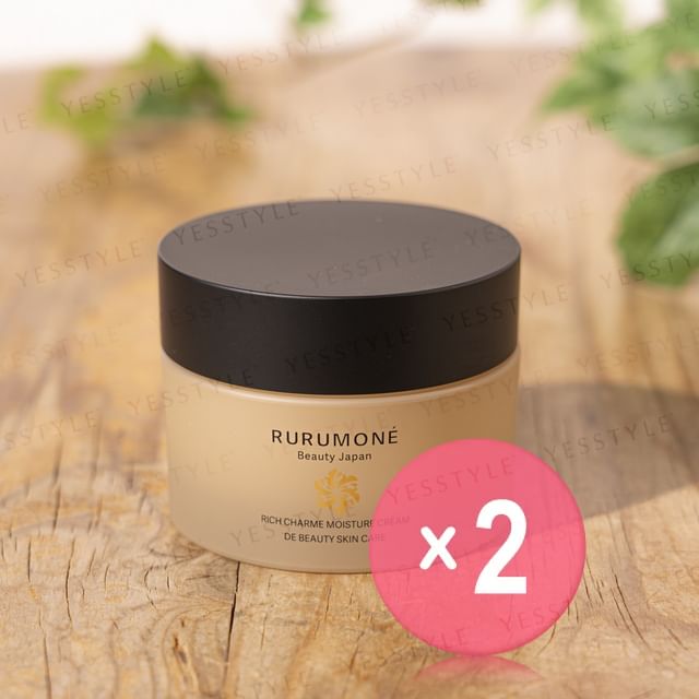 RURUMONÉ-Rich Charme Moisture Cream 2pcs Bundle Set