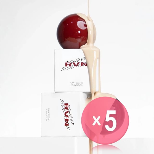 RVN-Flawless Power Foundation - 4 Types 5pcs Bundle Set