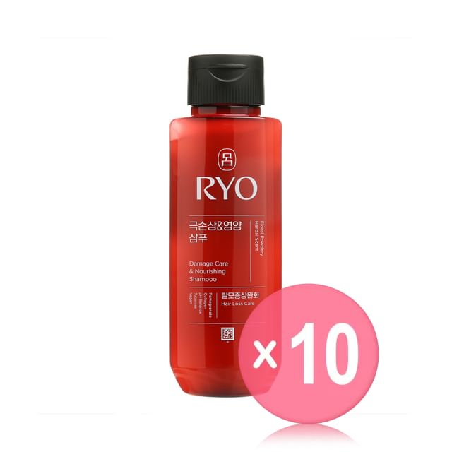 Ryo-Damage Care Nourishing Shampoo Mini 10pcs Bundle Set